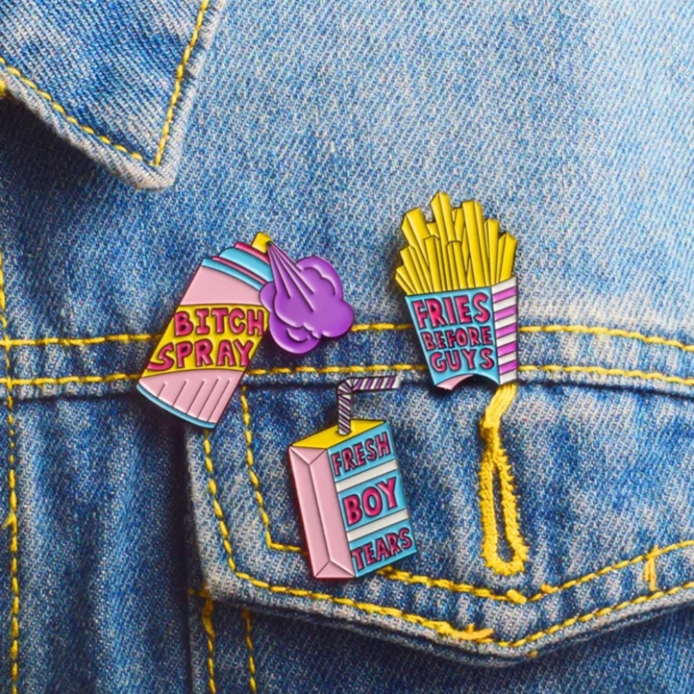 Fresh Boy Tears enamel pin NEW - Picture 2 of 6